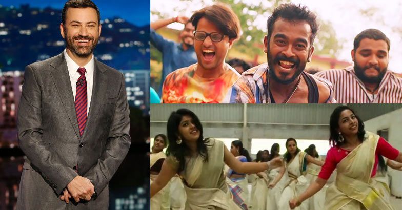Jimmy Kimmel have you heard the song ‘Jimmiki Kammal’? The reply will blow you