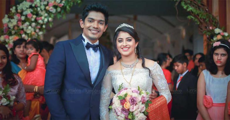 Nivin Pauly's cute 'sister' walks down the aisle Nivin Pauly's cute 'sister' walks down the aisle