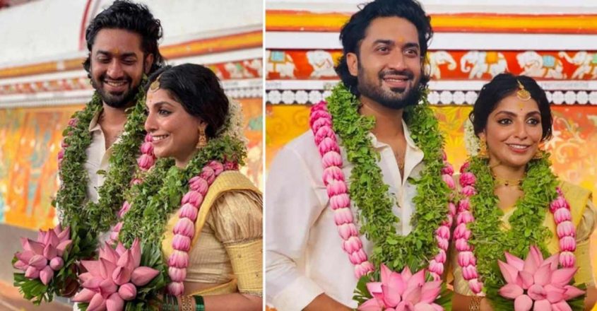 Malayalam actress Mythili ties the knot at Guruvayur temple. See beautiful pictures from wedding, mehendi ceremony