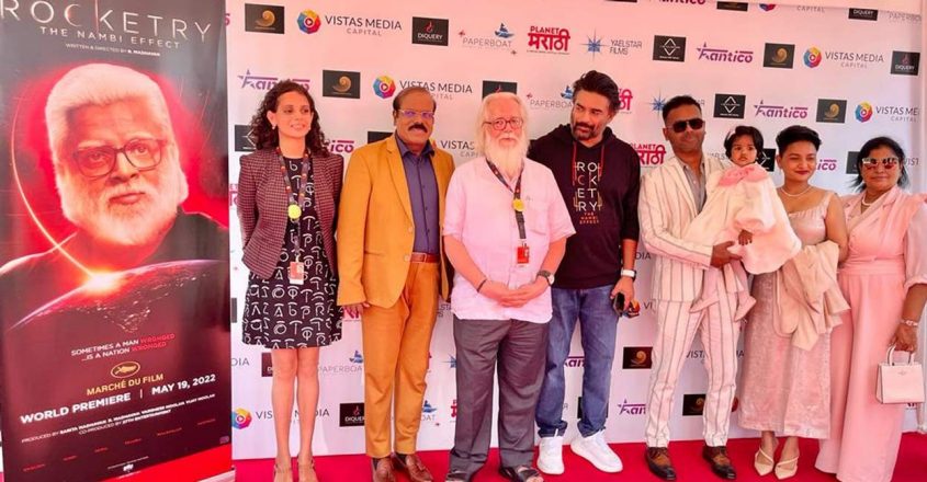 Malayali who co-produced ‘Rocketry-The Nambi Effect’ shares happiness over film’s success at the Can…