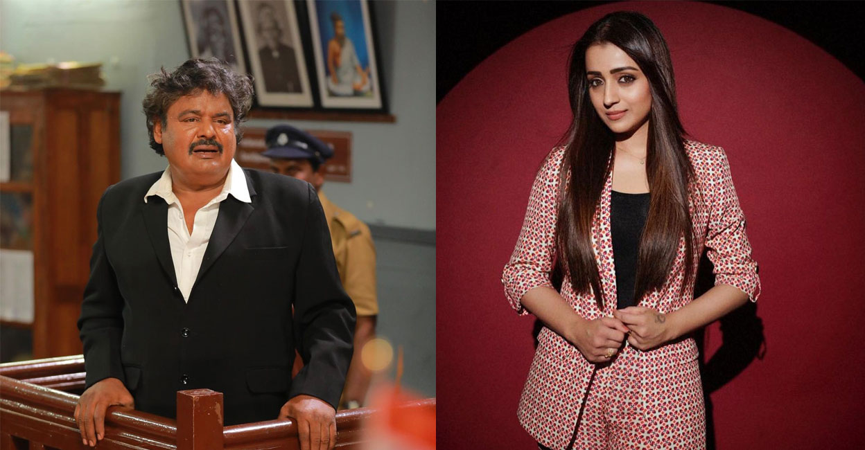 After Mansoor Ali Khan issues apology, Trisha responds