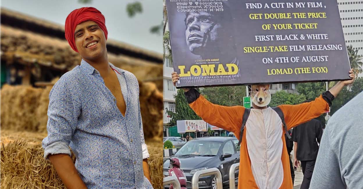 Meet the man behind India's first black-and-white single-shot movie 'Lomad'