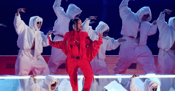 Is Rihanna pregnant again? Star's appearance at Super Bowl sparks ...