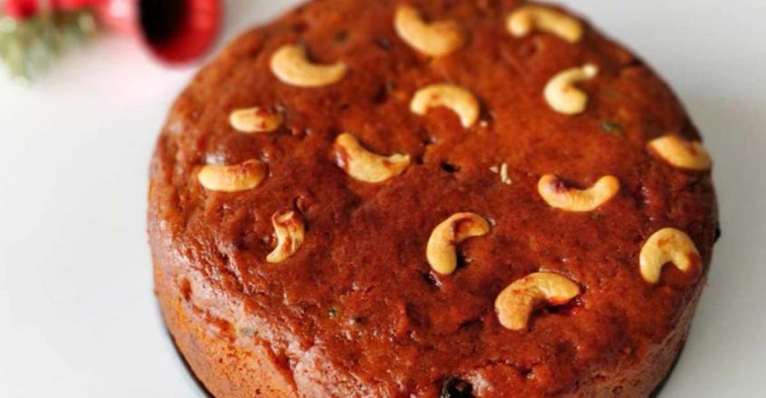 Perfect plum cake with no wine and eggs