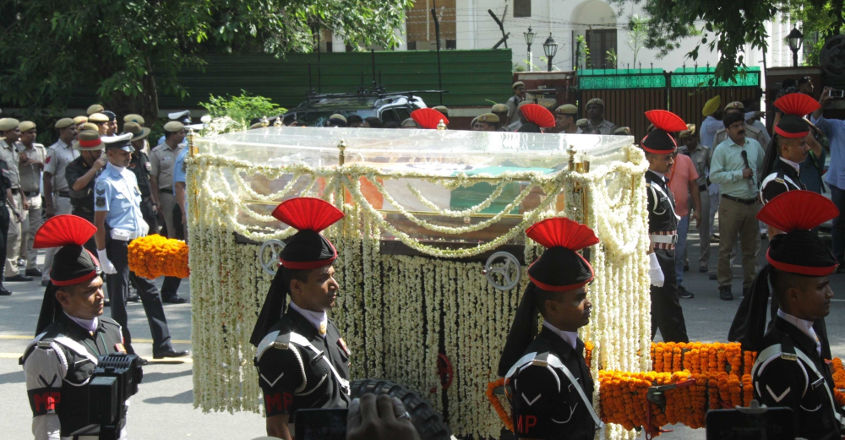 India bids farewell to former PM Vajpayee