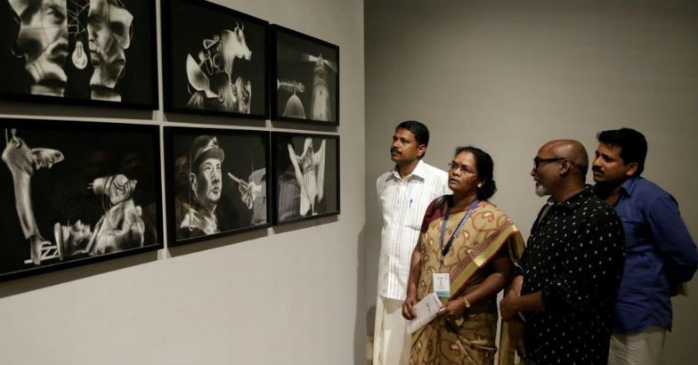 (second from right)
