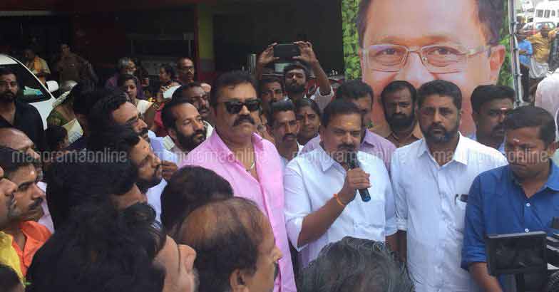 High-pitch campaign ends, Chengannur to vote on Monday