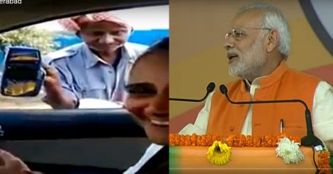 Beggar with a swipe machine whom PM Modi cited was from a YouTube joke video  | pm modi moradabad speech | beggar with swipe machine | funny videos