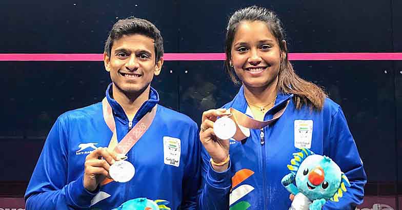 Saurav Ghosal and Dipika Pallikal 