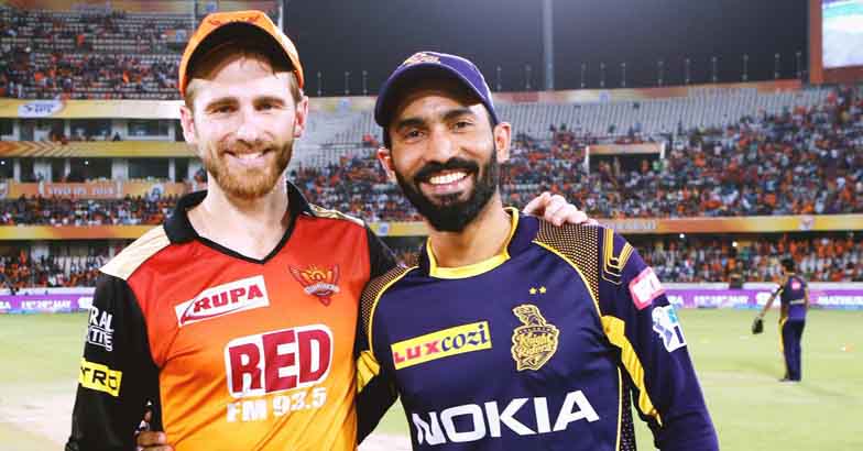 Kane Williamson & Dinesh Karthik
