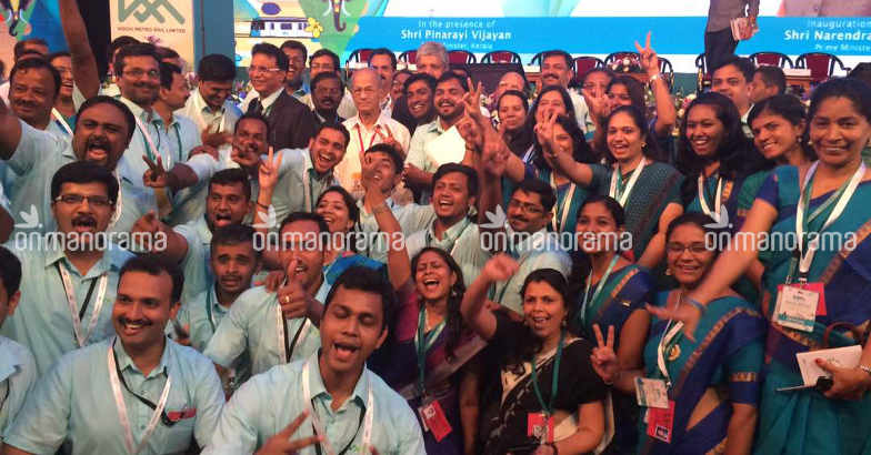 PM Modi on stage, but look who got the loudest cheers at Kochi Metro inaugural