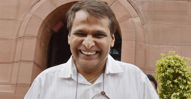 Suresh Prabhu gets additional charge of civil aviation ministry