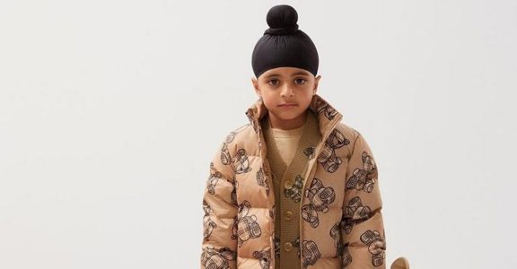 Burberry features first Sikh child model in its campaign