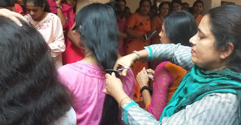 Hair For Hope Protect Your Mom Enlighten Bcm College On Cancer Awareness Hair For Hope Protect Your Mom Cancer Cancer Awareness