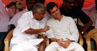 Oommen Chandy with Rahul Gandhi Oommen Chandy with Rahul Gandhi