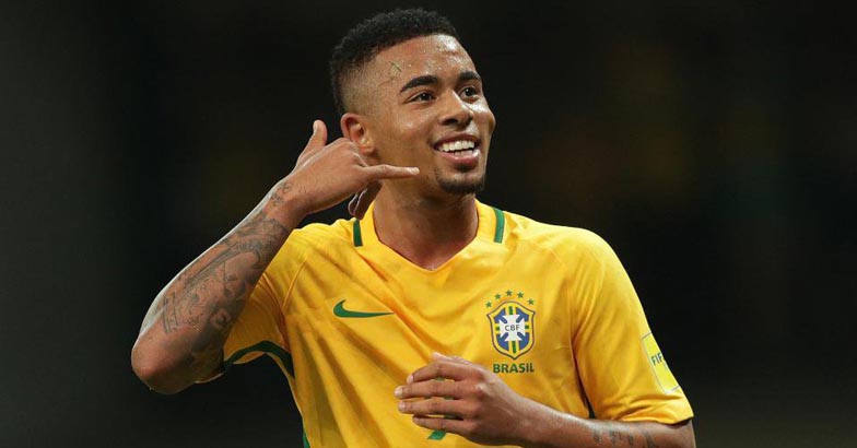 Gabriel Jesus From Painting Streets To Brazilian World Cup Squad