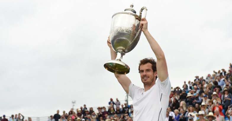 Murray Wins Record Fifth Queens Club Title Andy Murray Queens