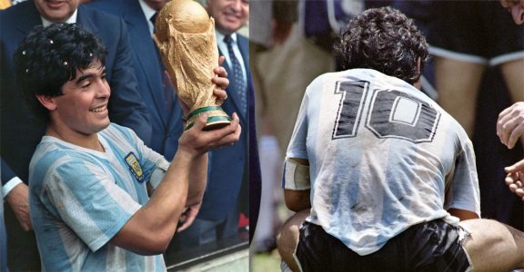 Inloggegevens naast tegenkomen Maradona's 1986 World Cup final shirt returns to Argentina
