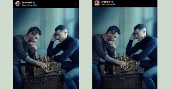 Messi, Ronaldo begin World Cup mind games with identical social media posts