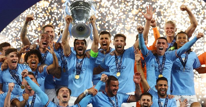 Champions League: Jubilant Man City overcome Inter Milan to complete ...