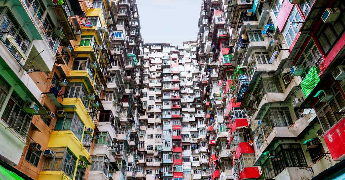 Monster Building, an urban beauty in Hong Kong's concrete jungle