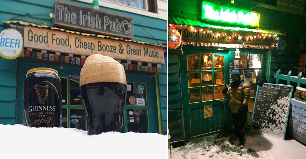 The world's highest Irish pub is in Nepal