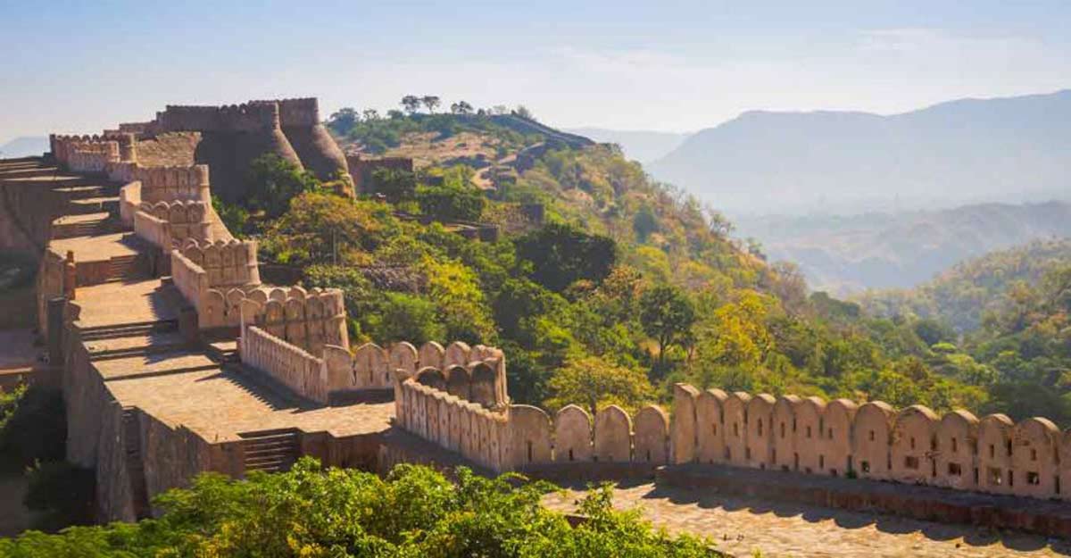 Rajasthan S Kumbhalgarh Fort Sports The Great Wall Of India Travel Manorama English