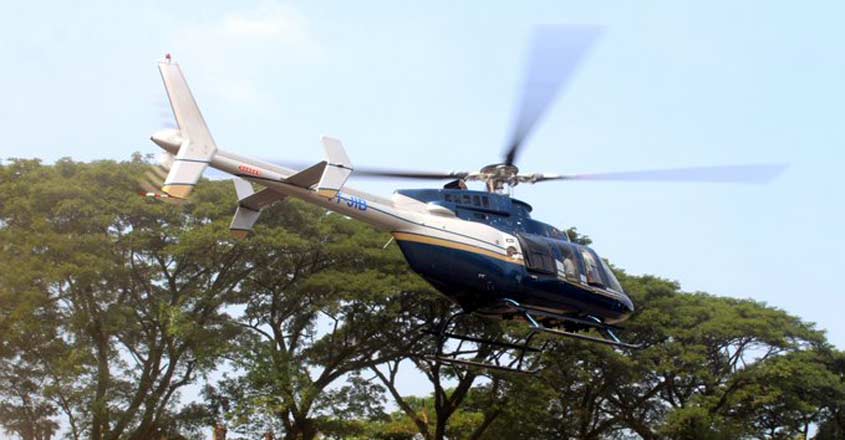 Cochin Port introduces helicopter rides for cruise tourists