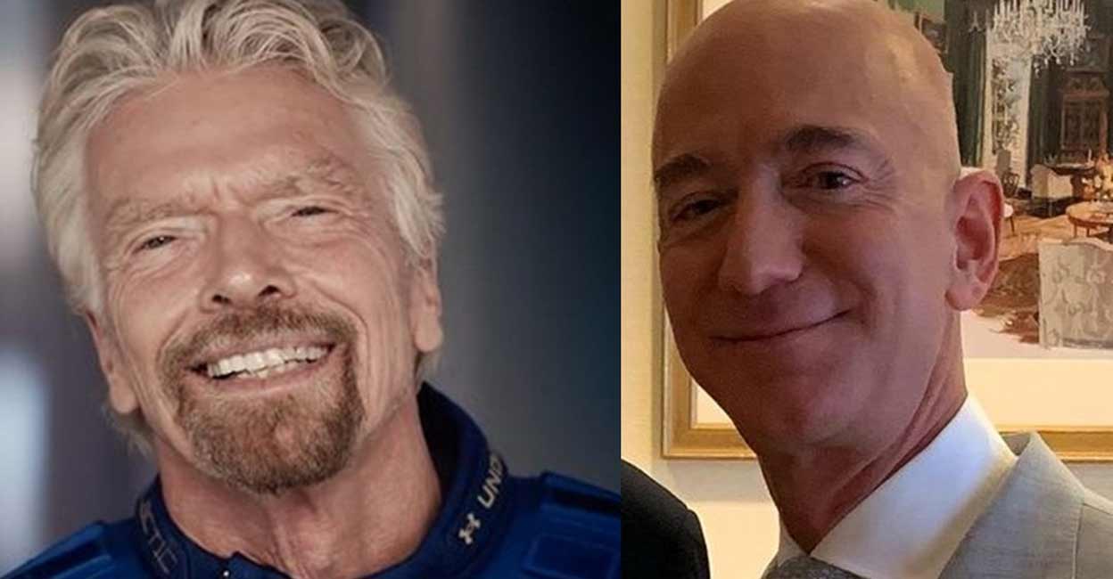 Branson-Bezos space tourism rivalry gets nastier before flight