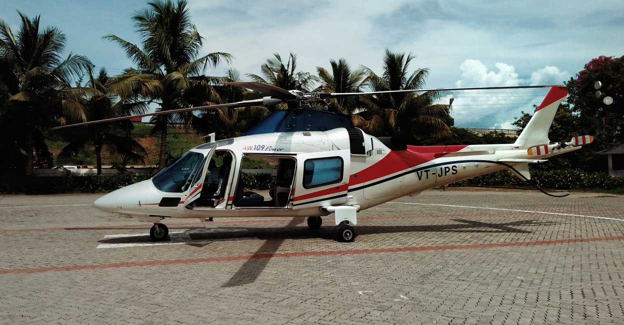 Helicopter tourism inaugurated in Thiruvananthapuram