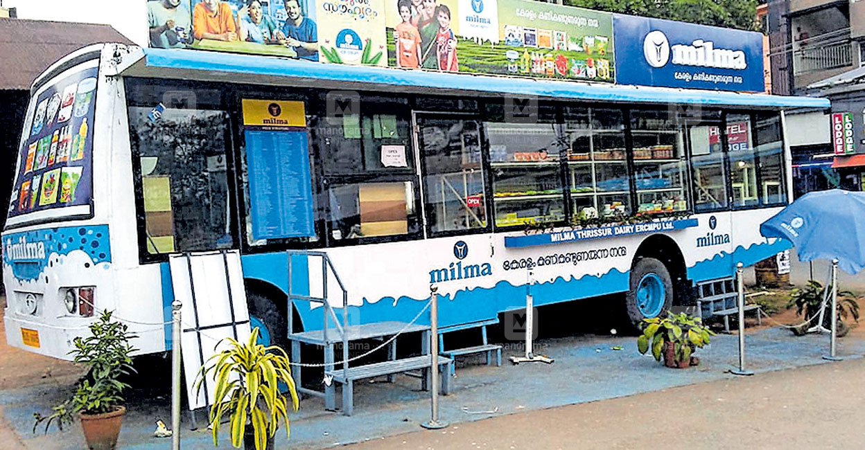 'Milma bus on wheels' at 40 more spots in Kerala by December